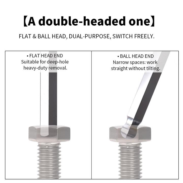 Набор шестигранных ключей 9 шт. Шестигранный Универсальный Метрический Длинный Шарообразный Torx L Плоская головка Отвертка Гаечный ключ Инструмент для ремонта автомобиля Короткий рычаг