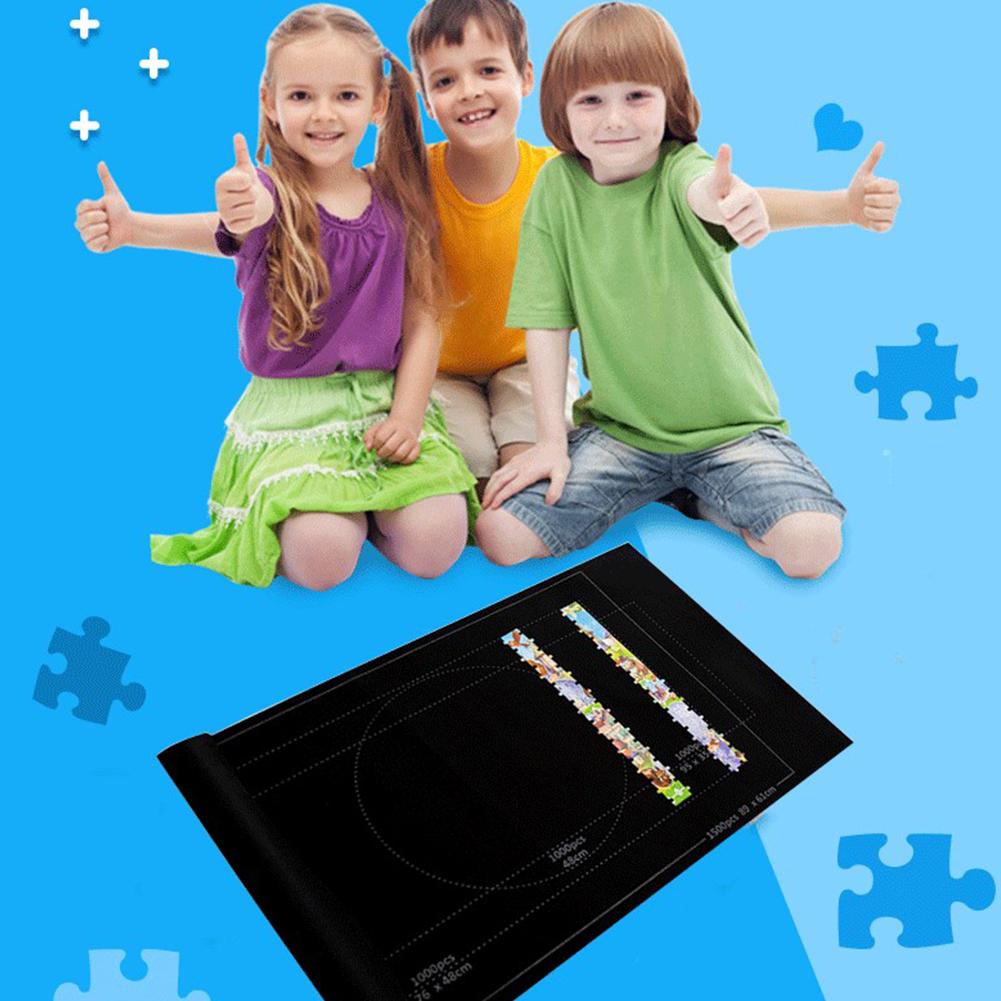 Piece Movement Jigsaw Puzzle Mat Set Puzzle Saver With Inflatable Tube Plus Pump For 2000 Pieces