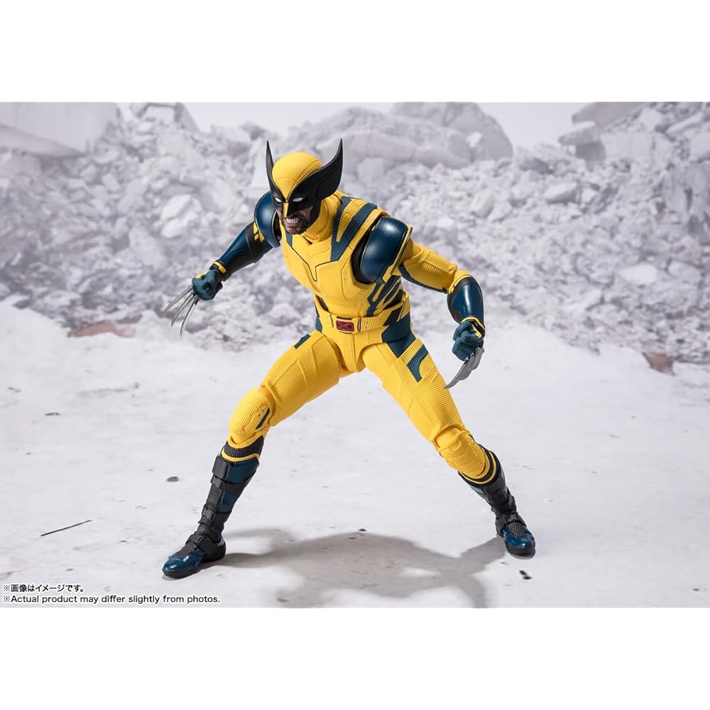 НАРОДЫ ТАМАШИИ SH. Figuarts Росомаха Дэдпул и Росомаха 155 мм ПВХ АБС Фигурка