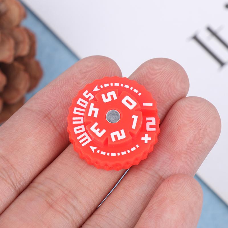 Высококачественный 25-миллиметровый счетчик ран 0-59 случайных цветов, инновационный и практичный счетчик для настольных игр