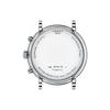 Tissot Мужские модные часы T122.417.16.033.00 с кожаным ремешком и серебристым циферблатом