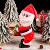 Happy Twerking Santa Claus Doll Funny Dancing Animated Xmas Plush Toy Electric Music Singing Santa Claus Christmas Decorations