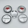4pcs Vossen Logo Emblem Car Wheel Center Caps 69MM (56MM I.D) for Wheels Rim Hubcaps Hub Centre Cover Replace Car Accessories