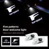 Led HD Car Door logo Welcome Light Projector Lamps For Lexus ES RX NX LS UX LM LX GX LC RZ IS CT GS RC HS SC TX LBX IS300 RX350LM6 