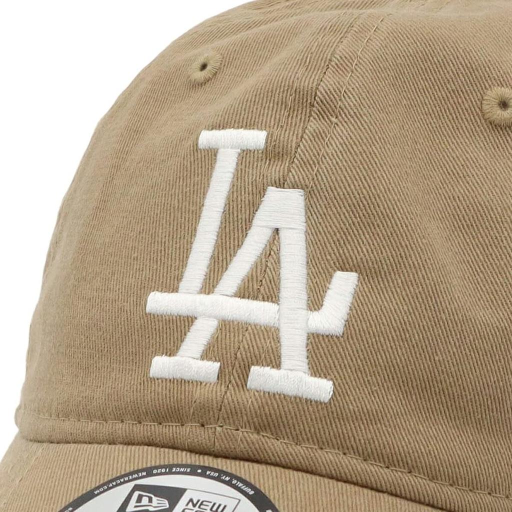 [New Era] 9TWENTY Cap, Los Angeles Dodgers, Khaki, Free