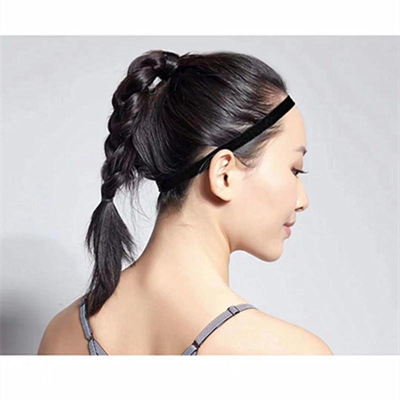 3Pcs/Set Sports Headband Elastic Outdoor Non-slip Yoga Sweatband Women Gym Running Yoga Hair Band Football Tennis Headwrap