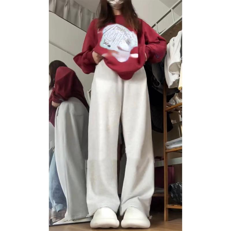 Женские мешковатые спортивные штаны в винтажном стиле Y2k Harajuku, брюки в стиле ретро 90-х, высокая талия, широкие брюки для бега, уличная одежда, одежда 2000-х годов, 2023