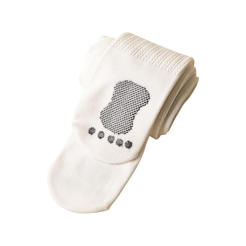 Children's Anti-Slip Combed Cotton Leggings: Autumn & Winter Twisted Brushed Design