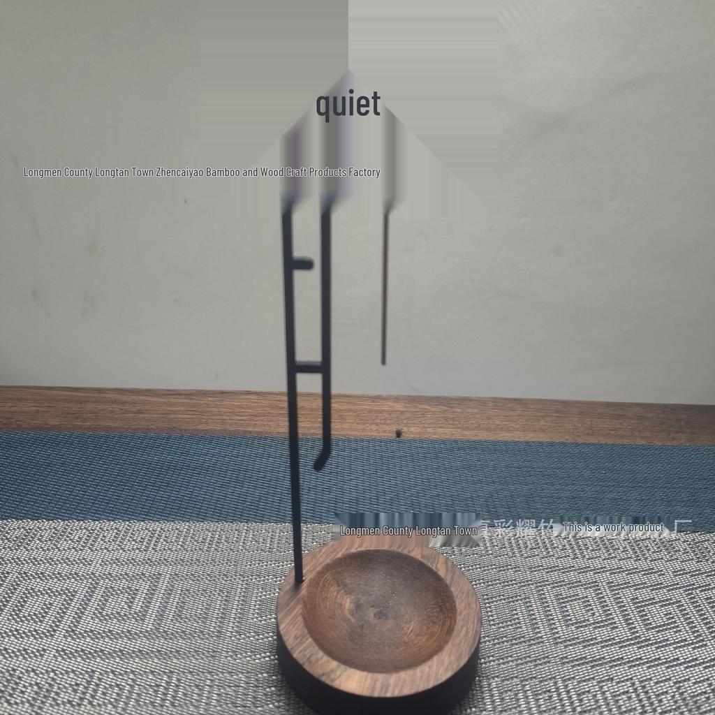 Деревянная подставка для благовоний в стиле дзен и клипса-держатель для дома