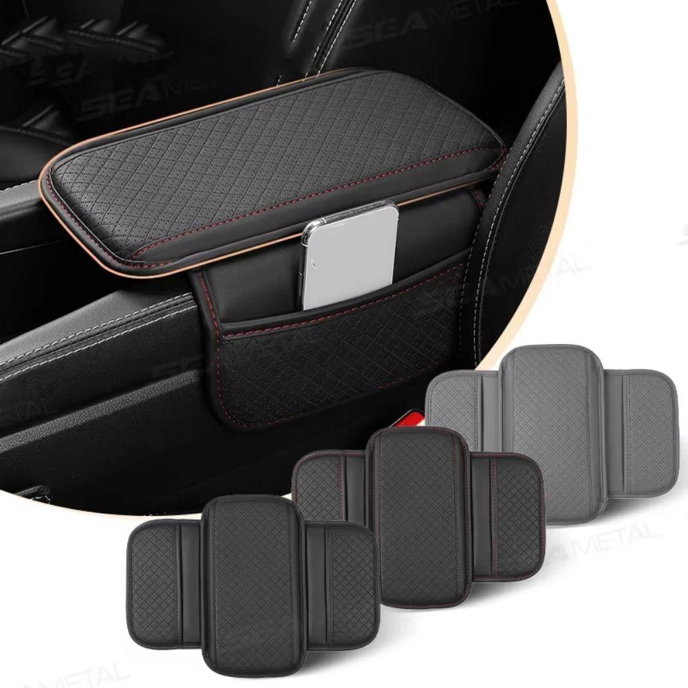 Universal Center Console Cushion Durable Car Armrest Cover Car Interior Accessories