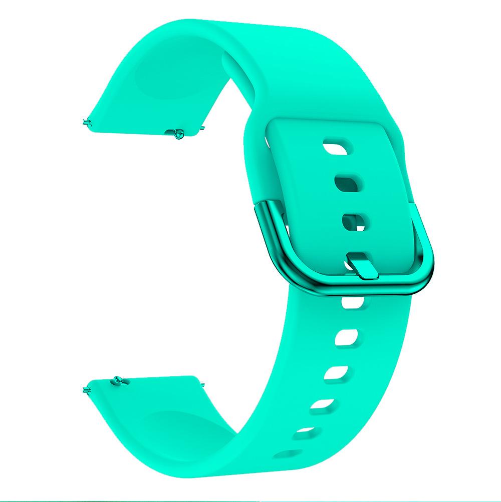 Samsung Galaxy Active 22mm Silicone Watch Band for Samsung S3 and Huawei GT2 46mm - Universal Replacement Wristband