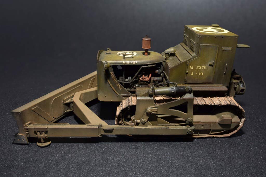 Miniart 1/35 Американский бронированный бульдозер Пластиковая модель