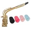 Saxophone Mouthpiece Cap Protector, Clarinet Protective Silicone Cover, Saxophone Instrument Accessories 37mm, 4 Colors