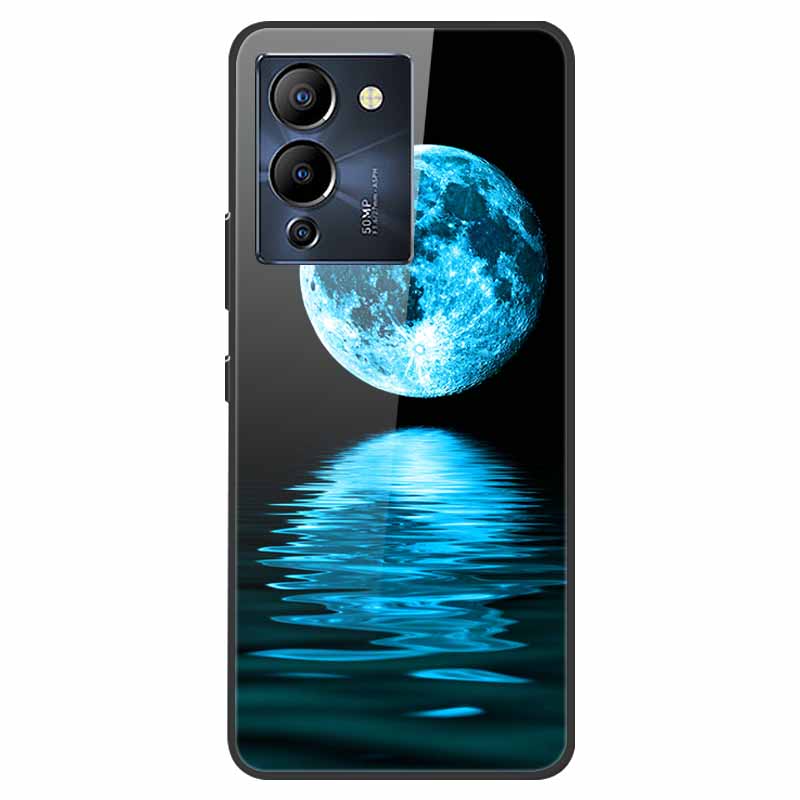 Чехол для Infinix Note 12 G96 X670 Мраморное Закаленное Стекло Жесткая Задняя Крышка для Телефона Infinix Note12 Helio G96 Чехлы 6.7'' Fundas