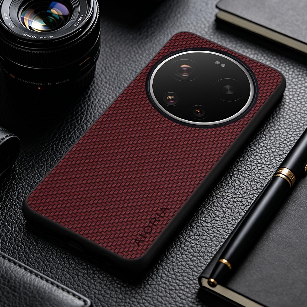 Чехол для телефона: Новый стильный чехол в стиле Business Casual для телефона Xiaomi 17T Pro 17 Pro Max Ultra, искусственная карбоновая кожа, синтетическая кожа, чехол для телефона