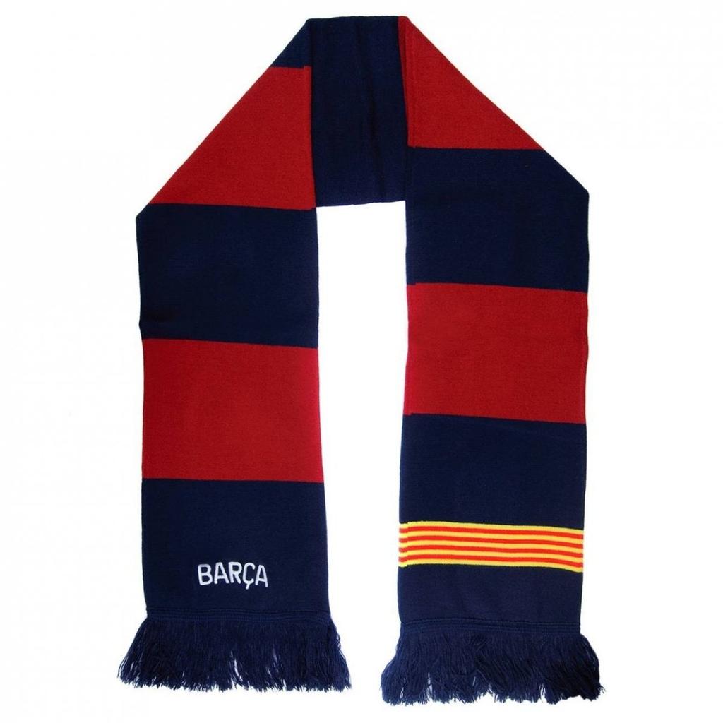 FC Barcelona double vertical scarf 5004BUD22 multicolor