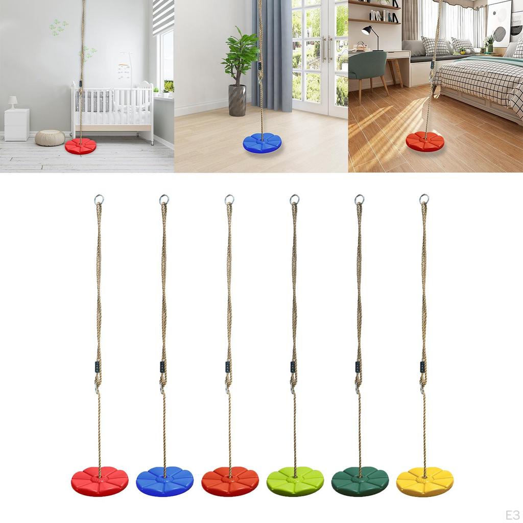 Disc Swing Set Durable Climbing Rope Tree for Outside Courtyard Garden