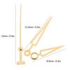 3Pcs Metal Hour Minute Second Hands Small Size Watch Accessory Premium Watch Hands  Watch Repair