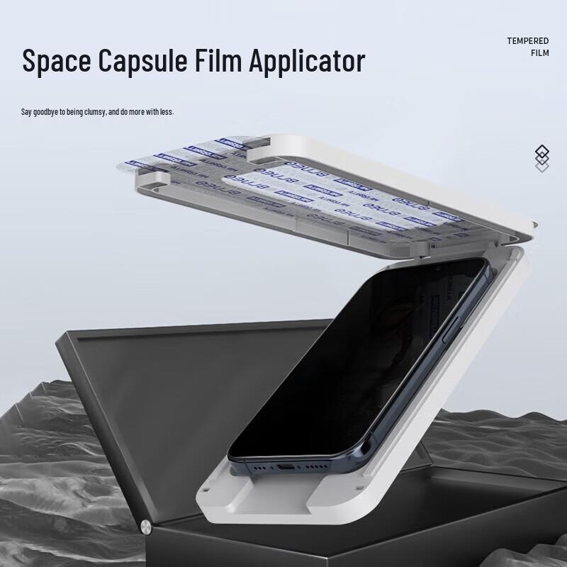 Mr. Blue Gorilla iPhone 15 Pro Max Privacy Tempered Glass Screen Protector