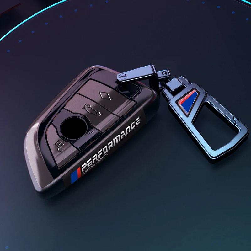 BBKS3 PC Car Key Case Cover Bag For Bmw F20 G20 G30 X1 X3 X4 X5 G05 X6 X7 G11 F15 F16 G01 G02 F48 Accessories Holder Shell Keychain