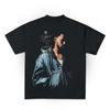 Футболка с принтом портрета J Cole, унисекс и женская, 100% хлопок, летняя, в стиле Y2K, повседневная и модная, с круглым вырезом, подарок для фаната