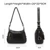 Zency 100% натуральная кожа, модная женская сумка через плечо с кисточкой, высококачественные бродяги, элегантные женские сумки через плечо, черный, серый цвет