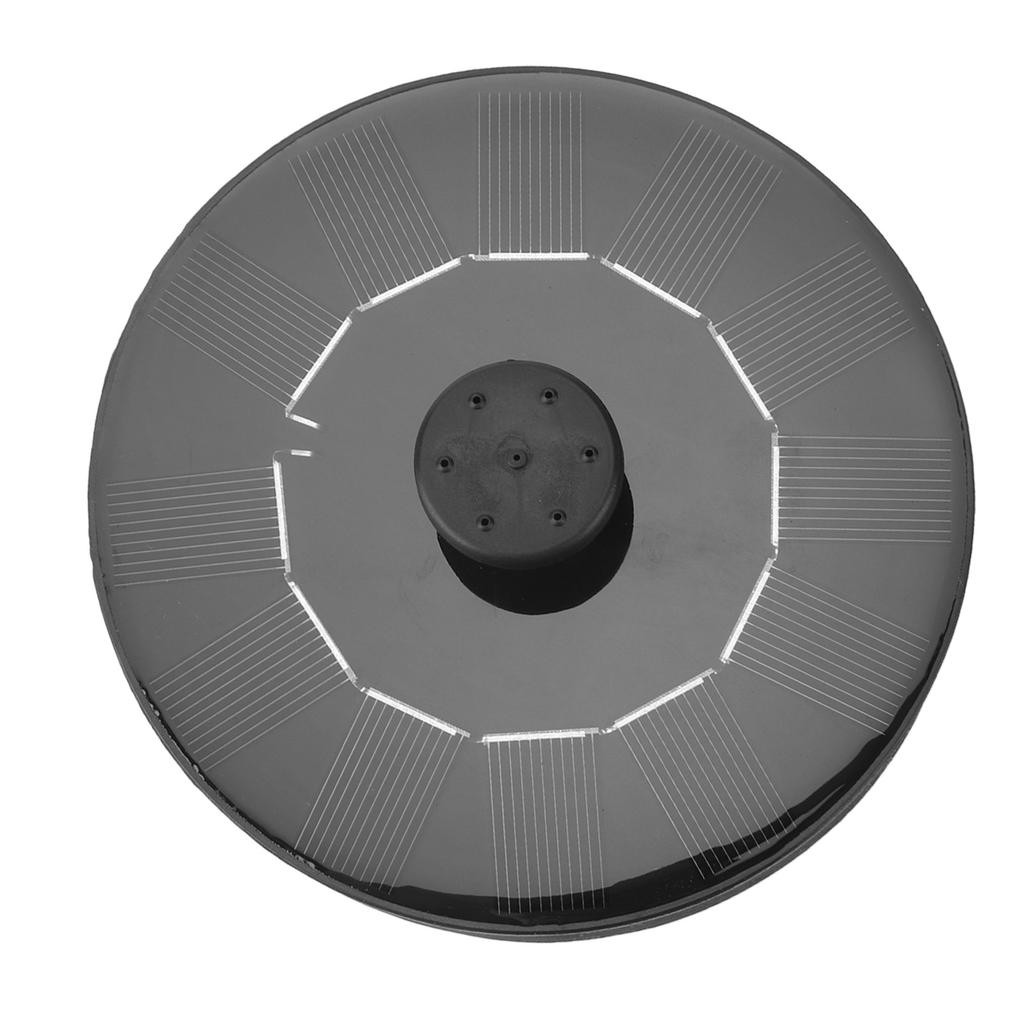 Набор аксессуаров для распыления воды с солнечным фонтанным насосом с насадкой 7 шт. для садовой ванны для птиц