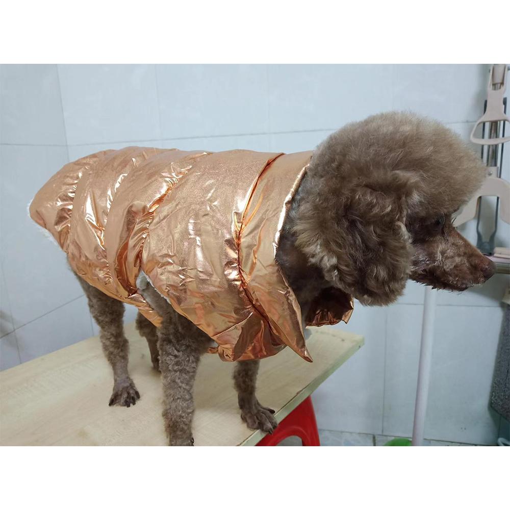 Одежда для собак в холодную погоду Зимняя одежда для собак Ветрозащитный комбинезон для маленьких собак Пуховик для щенков Куртка Водонепроницаемая утепленная парка Комбинезон для собак Одежда для домашних животных