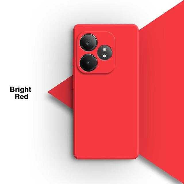 Квадратный жидкий силиконовый чехол для телефона Realme GT Neo 6 SE 6T 5G 360 мягкая защитная противоударная задняя крышка GT6 Neo6 6SE мобильная сумка