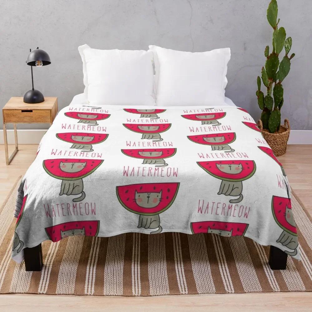 Red Watermelon Soft Throw Blanket Queen Lightweight Flannel Fleece Blanket for Couch Bed Sofa Travelling Camping for Kids Adults
