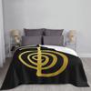 Reiki Healing CHO KU REI The Power Symbol Gold Spiritual Element Throw Blanket Thermal Bed Designers Retros Blankets