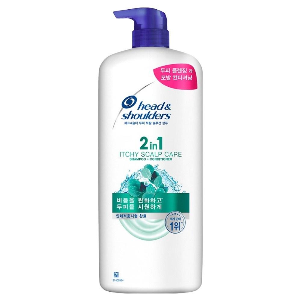 Head & Shoulders 2-в-1 Шампунь и кондиционер для ухода за зудящей кожей головы 1,2 л 1 шт.