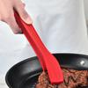 Kitchen Silicone Non-Slip Food Clip Buffet Beef Meat Barbecue Tongs Spatula Sandwich Baking Clamps Cooking Utensils for Home