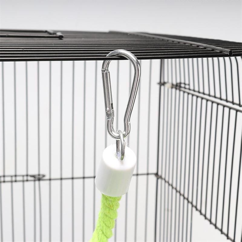 1 шт. Игрушки для птиц Качели Жевательные Тренировочные игрушки Маленький попугай Подвесной гамак Клетка для попугая Колокольчик Жердочка Игрушки с лестницей Товары для питомцев