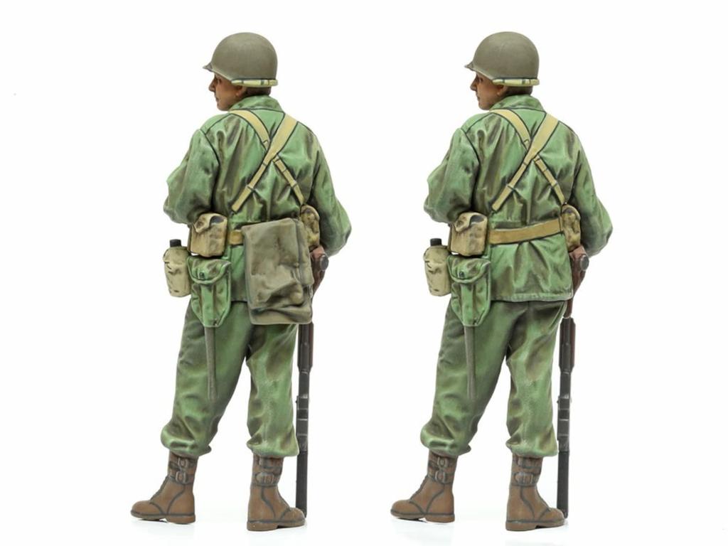 Tamiya 1/35 Military Miniature Series No. 379 U.S. Infantry Reconnaissance Set Plastic Model 35379 (Pre-painted)