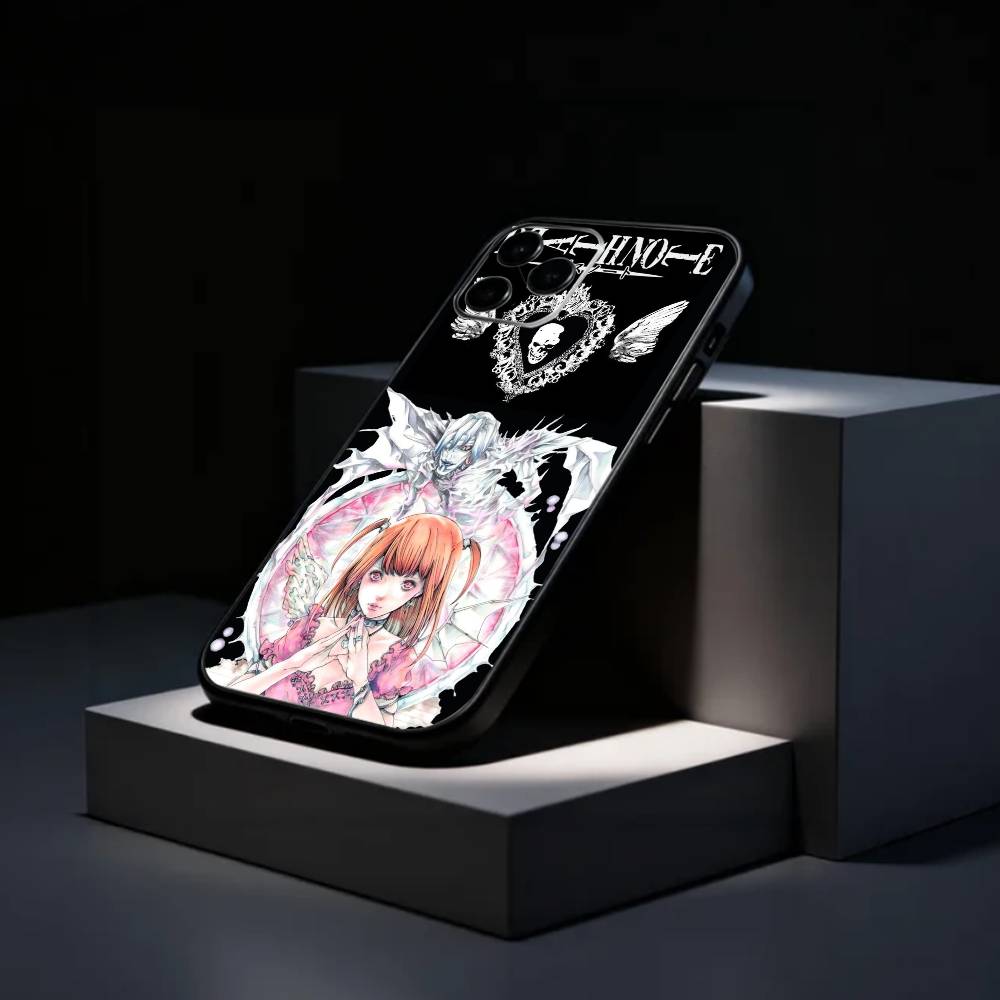 Миса аниме D-Death N-Note    Чехол для телефона Силиконовый Мягкий Для IPhone 17 16 15 14 13 12 11 X XR Plus Pro Max Plus