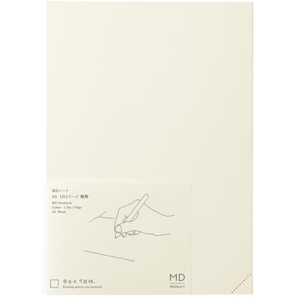DESIGNPHIL (МИДОРИ) MD Notebook 1 день 1 страница Без линий B 15389006