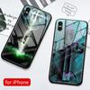 Для Iphone 14 чехол стеклянная задняя крышка Иисус Крест Iphone 11 12 13 14Pro Max Cover Funda для Iphone 6 6s 7 8 14Plus X Xs Max Xr Se