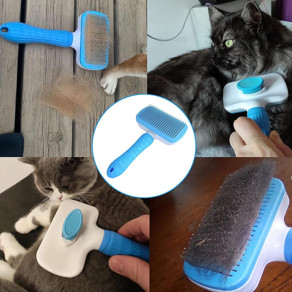 Щетка для шерсти собак и кошек, щетка для ухода за домашними животными, используется для расчесывания и чистки различных волос домашних животных