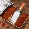 Stainless Steel Spatula Pancake Hamburger Turner Wooden Handle Tiramisu Cutter Egg Steak Cooking Shovel Hand Pie Pancake Tool