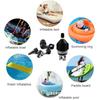 1Set PVC ABS Inflatable Pump Adapter Strong Sealing Pump Valve Adapter  for Inflatable Pool Air Bed
