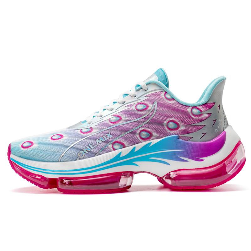 onemix Модные мужские кроссовки на воздушной подушке, спортивные кроссовки для пар, спортивные кроссовки для бега, уличные женские прогулочные кроссовки