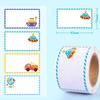 100/280Pcs/Roll Waterproof Labels Sticker Self-adhesive Tag Sticker Student Stationery  School