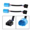2Pcs 9007 To H4 Headlight Converter Connector Adapter Cable Harness Plug Sockets