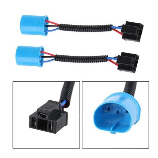 2 шт. 9007 к H4 Переходник-коннектор для фары Кабель-адаптер Жгут проводов Штекерные разъемы