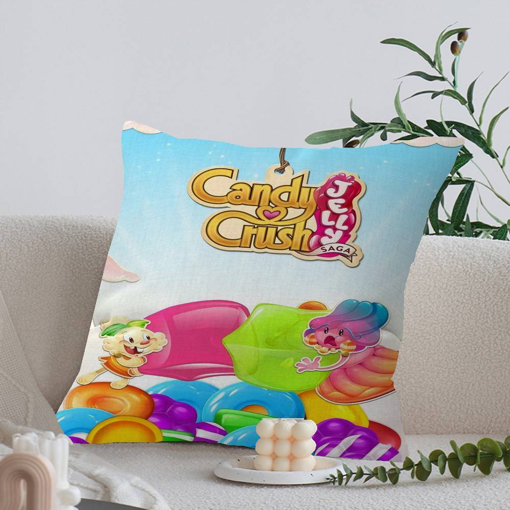 CCandy CCrush SSaga pillow cover sofa cushion cover home room decoration children gift
