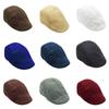 Men Summer Visor Hat Sunhat Mesh Running Sport Casual Breathable Beret Flat Cap