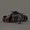 -167088 Бэтмобиль из игры Arkham Knight, сборный конструктор, элемент декора, игрушка, креативный, мужской, совместимый