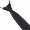 Sexy Lingerie Secretarial Tie Student Zip Tie Lazy Security Tie Black Tie Cosplay