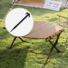 Heavy Duty Camping Tent Stakes Easy to Use Screw Shape Tent Stakes Essential Gear Suitable for Groundsheets Tarps